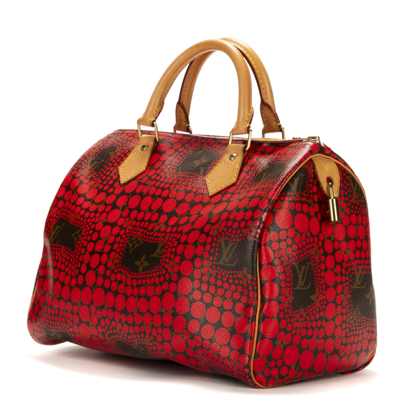 Louis Vuitton Ltd. Ed. Yayoi Kusama Infinity Dots Speedy 30 - Picture 2 of 9